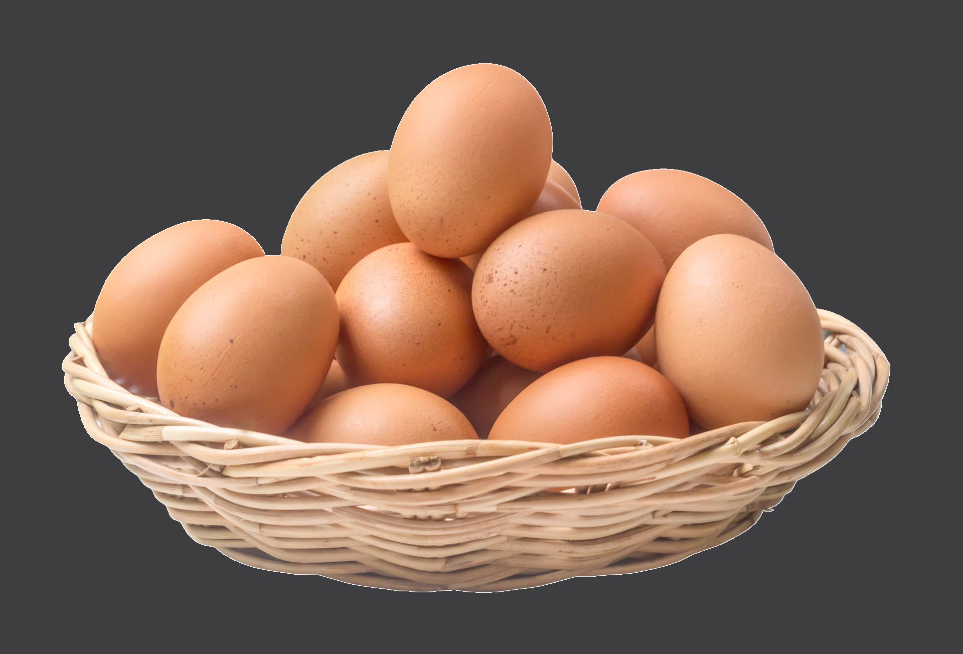 fresh-chicken-eggs-in-woven-bamboo-basket